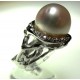 Anello perla barocca in oro
